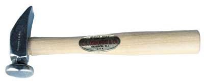 C.S. Osborne Cobbler's Shoe Hammer, Black, Wooden Handle, 0.75 pounds
