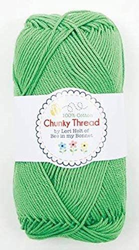 Lori Holt - Chunky Thread - Green - 50g Skein