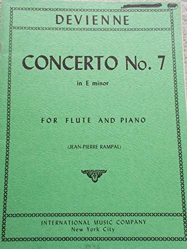 Devienne - Concerto No. 7 in E Minor for Flute and Piano (Rampal)