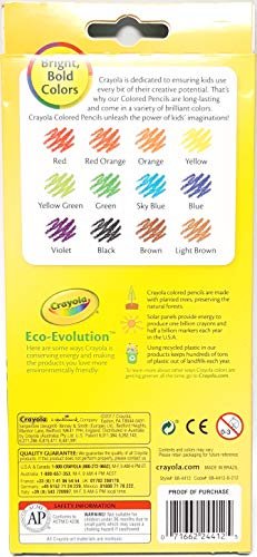 Crayola Short Erasable Colored Pencil 12Ct - Pack of 48