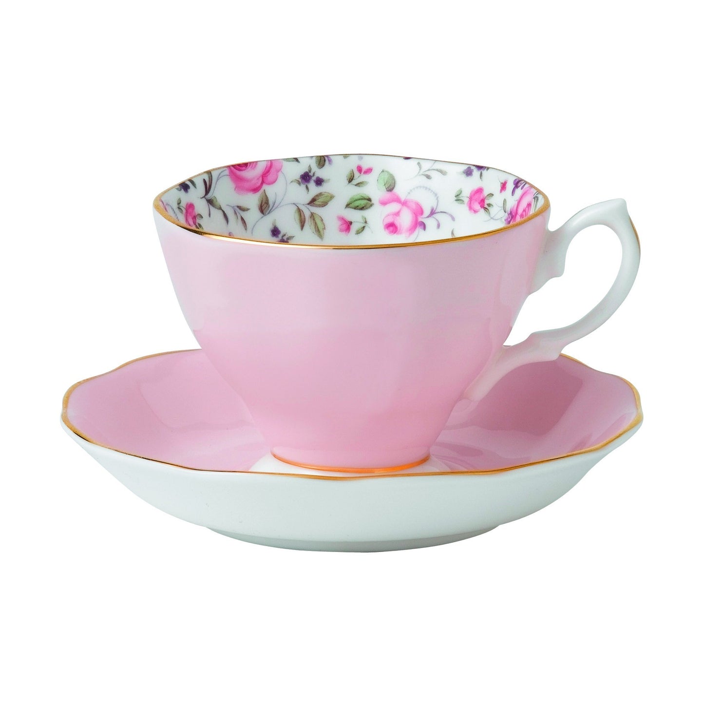 Royal Albert 8704025822 New Country Roses Rose Confetti Vintage Formal Place Setting, 5-Piece