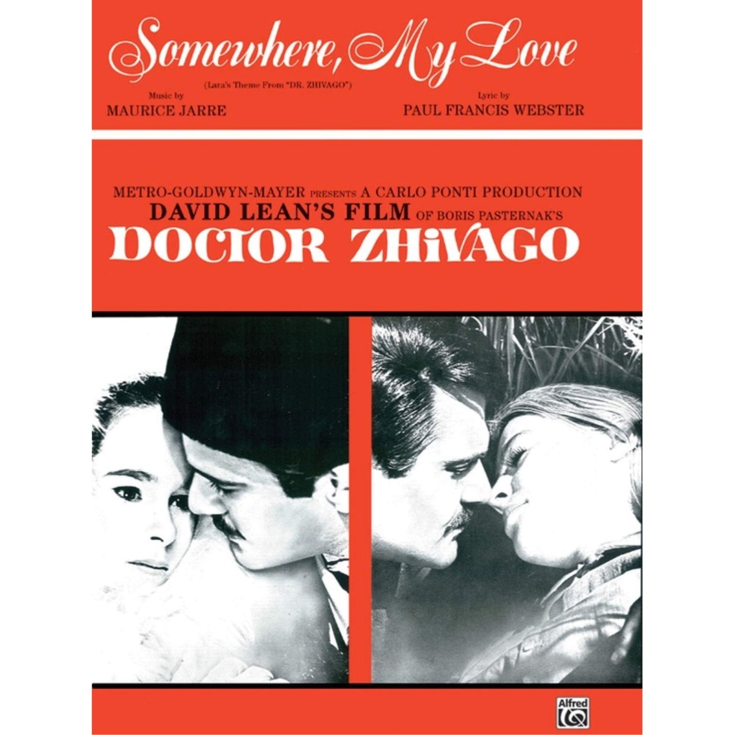 Somewhere My Love - Lara's Theme from Dr. Zhivago - Sheet Music - (Maurice Jarre, Piano/Vocal/Chords)