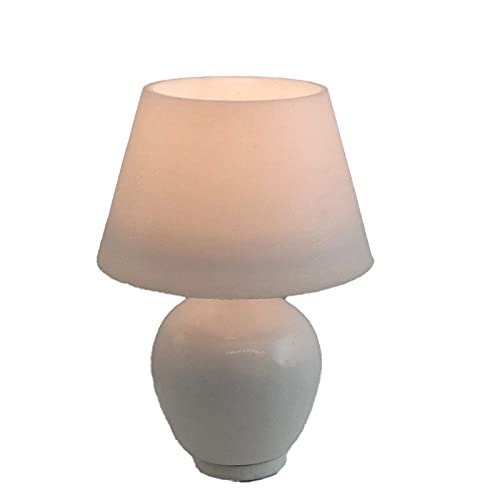 Dollhouse Miniature 1:12 Scale Ceramic Table Lamp #Mh0709