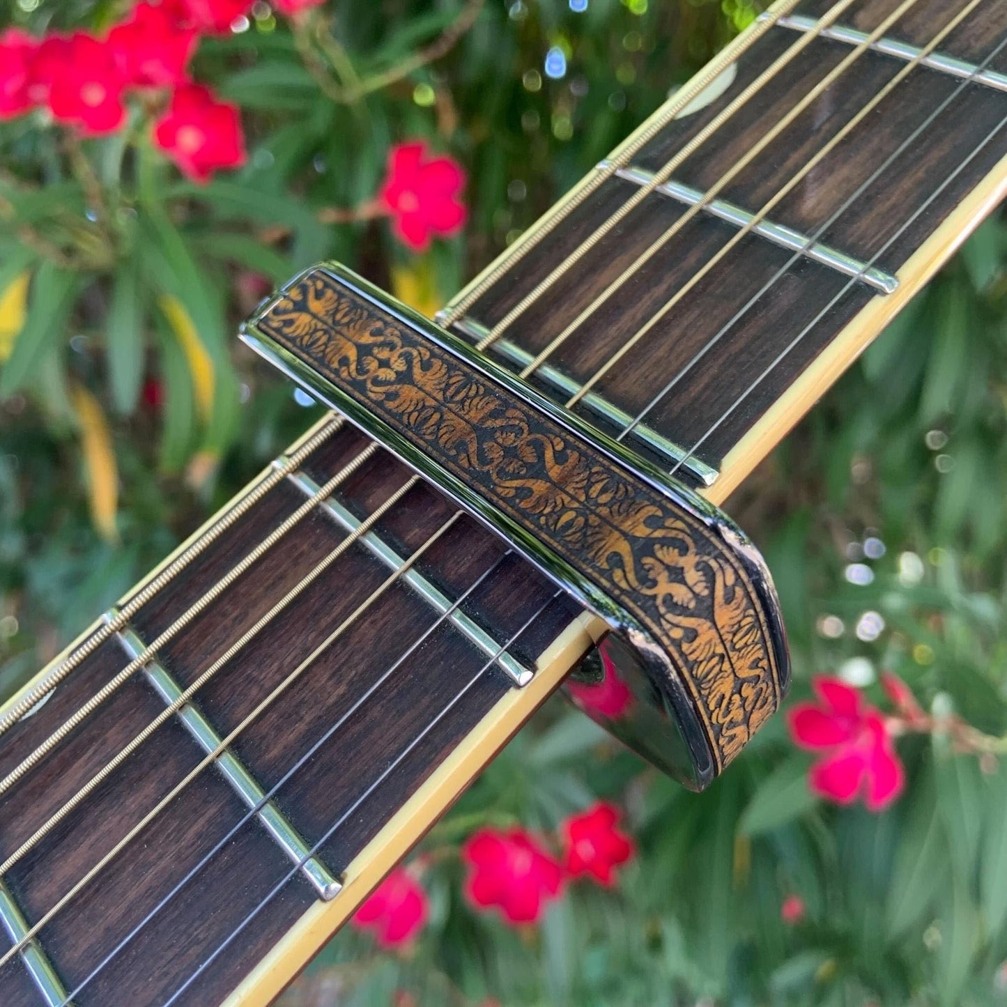 Thalia Guitar Capo - Deluxe Series (New Model with (2) Universal OctaveTouch Fret Pads)