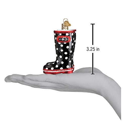 Old World Christmas Rubber Boots Ornament, Multi