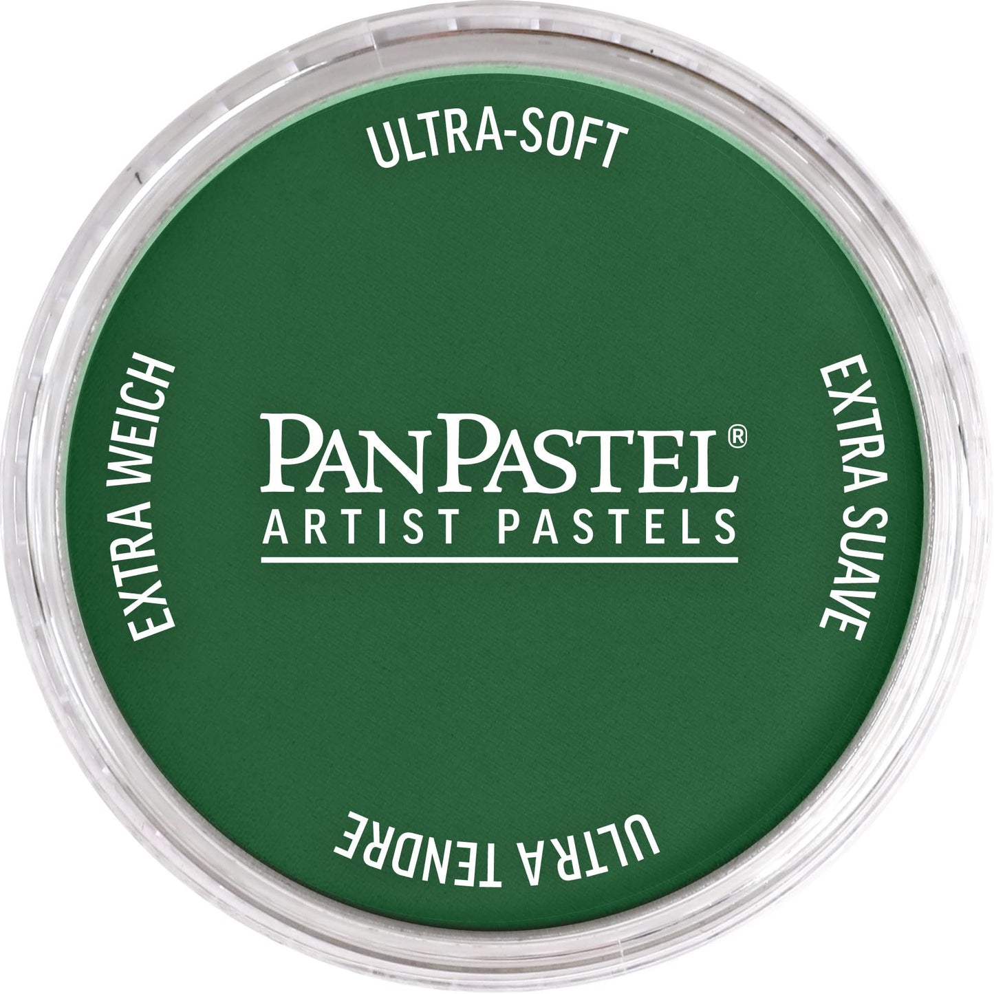 PanPastel Artist Pastels by GOLDEN, Permanent Green Extra Dark, 2.44” / 62mm Pan Diameter, Professional Artist Pastels, Unique Pan Format (cake-like)