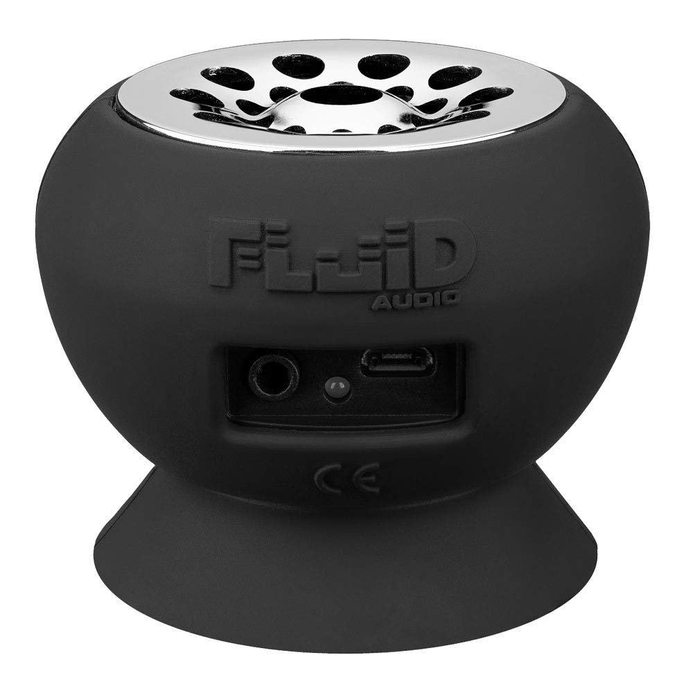 Fluid Audio Strum Buddy Heavy Metal Edition Stick-On Guitar Amplifier with Overdrive, Reverb & Phaser DSP Effects - Black