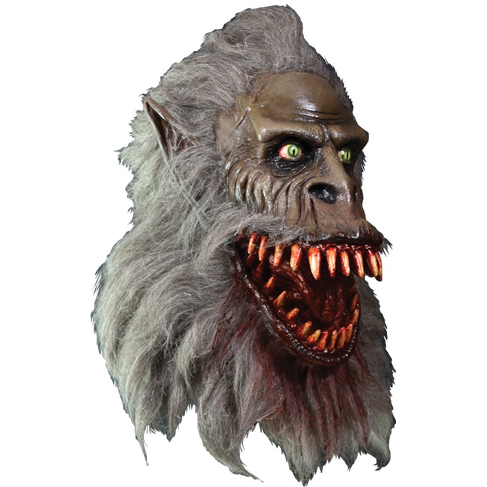 Trick Or Treat Studios Creepshow Fluffy The Crat Latex Mask With Faux Fur Adult