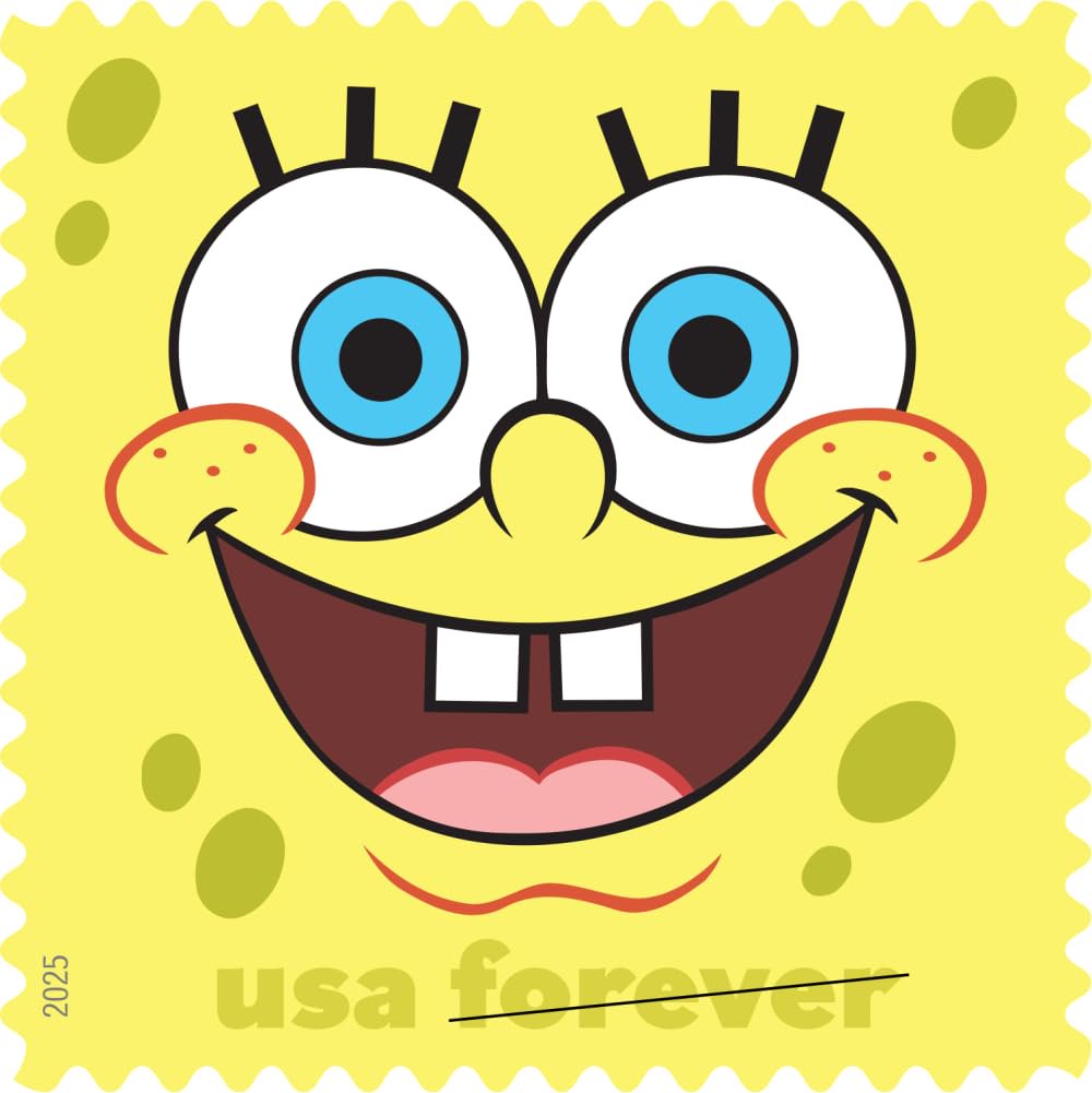 Spongebob Squarepants 2025 Stamps
