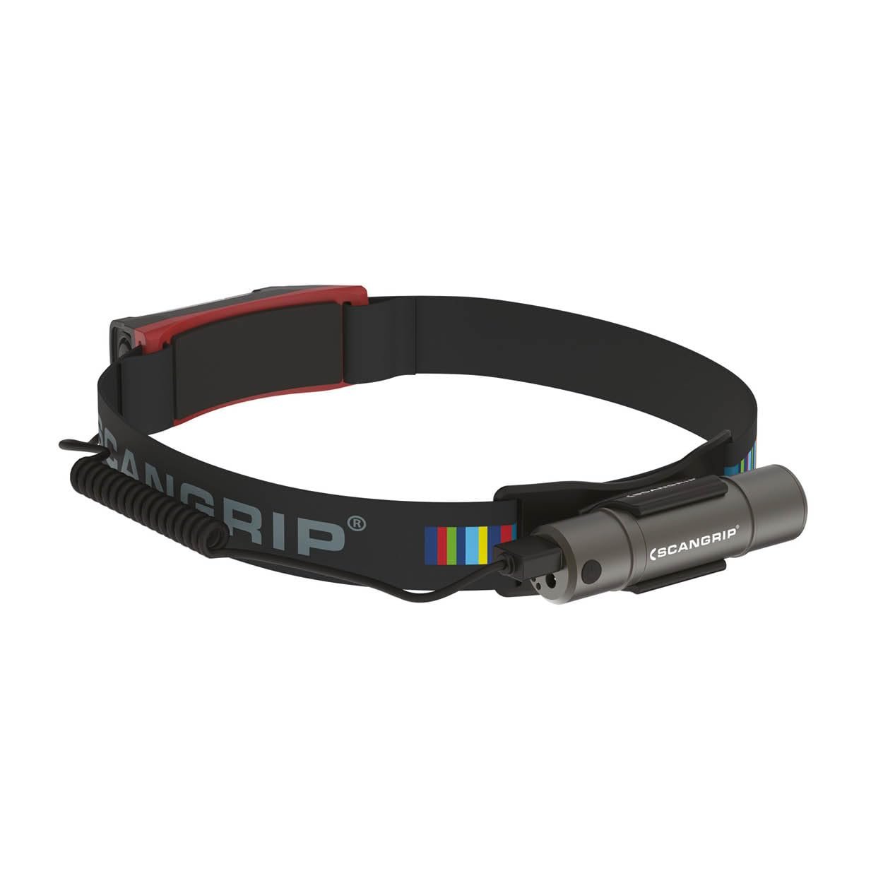 Scangrip I-Match 3, Rechargeable COB LED Headlamp, 250 Lumen, for Detailing and Color Match, 5 Color Temperatures, Waterproof (IP65), Stepless Dimmer 10% to 100%, Long Operating Time