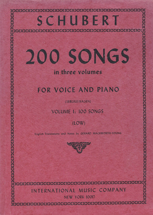 200 Songs in Three Volumes, Vol. 1: 100 Songs (low)