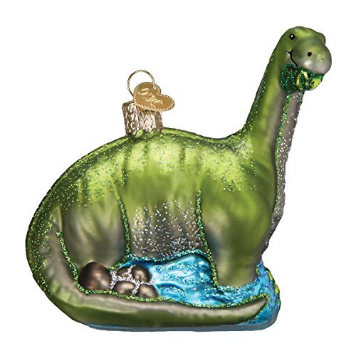 Old World Christmas Ornaments: Dinosaurs Glass Blown Ornaments for Christmas Tree