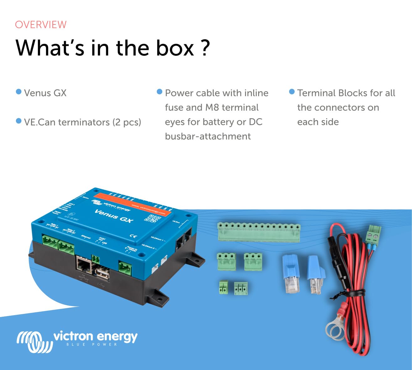 Victron Energy Venus GX for System Monitoring