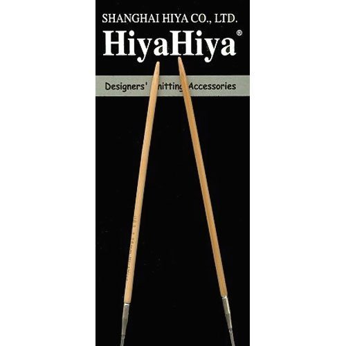 HiyaHiya Circular 24 inch (61cm) Bamboo Knitting Needle Size US 6 (4mm) HIBCIR24-6