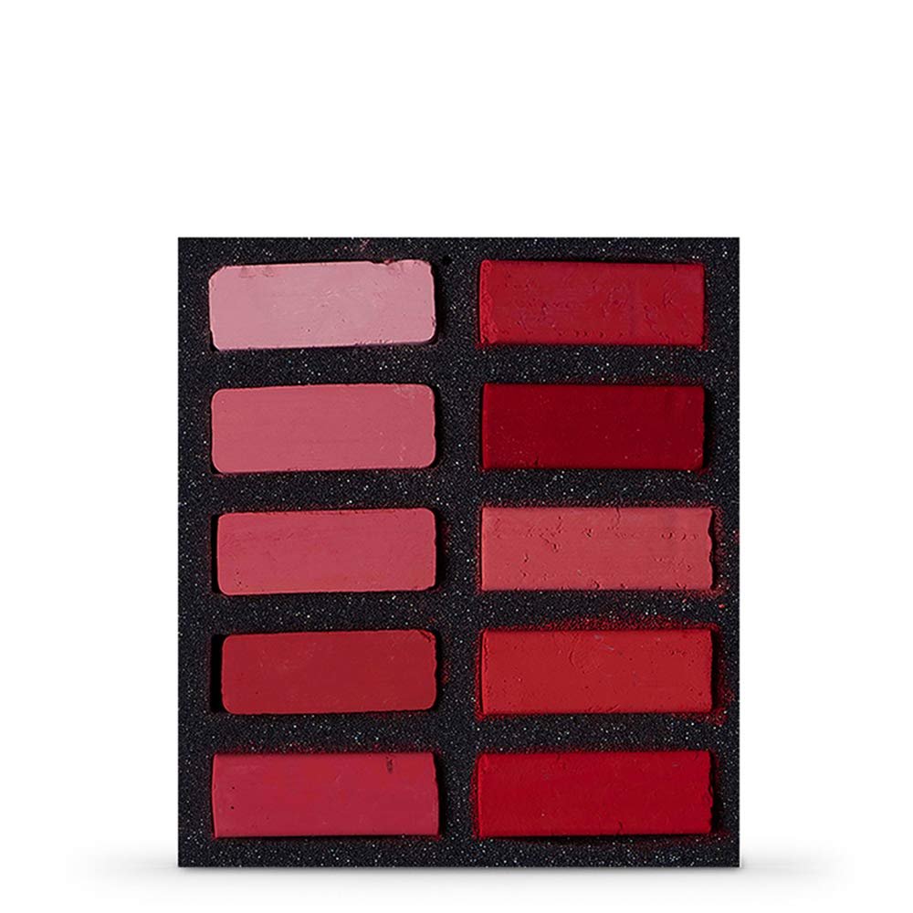 Art Spectrum : Extra Soft Square Pastel : Set of 10 : Reds