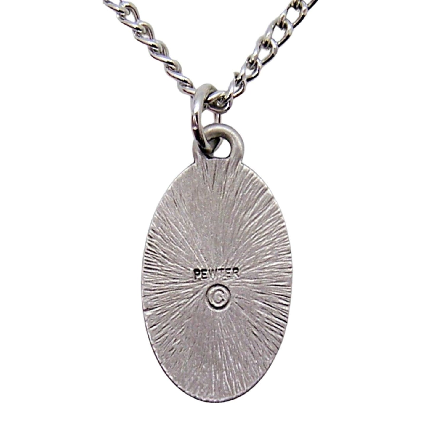 McVan Saint Matthew 1-inch Pewter Medal Pendant with Holy Prayer Card