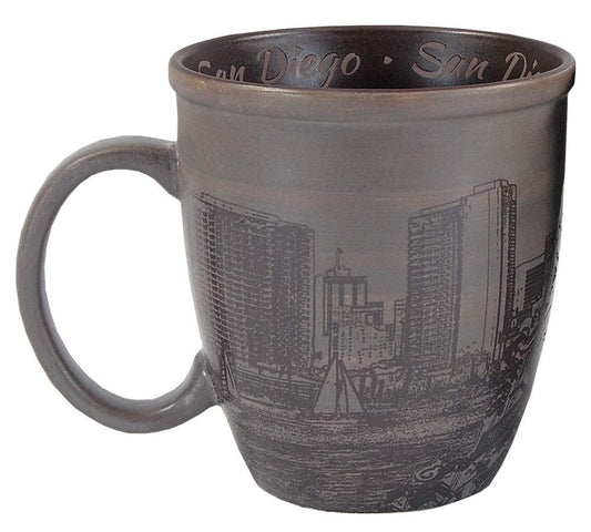 Americaware San Diego 15 oz Sketch Art Coffee Mug
