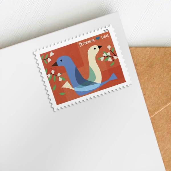 Love 2026 (Sheet of 20) Wedding First-Class Mail Forever Postage Stamps