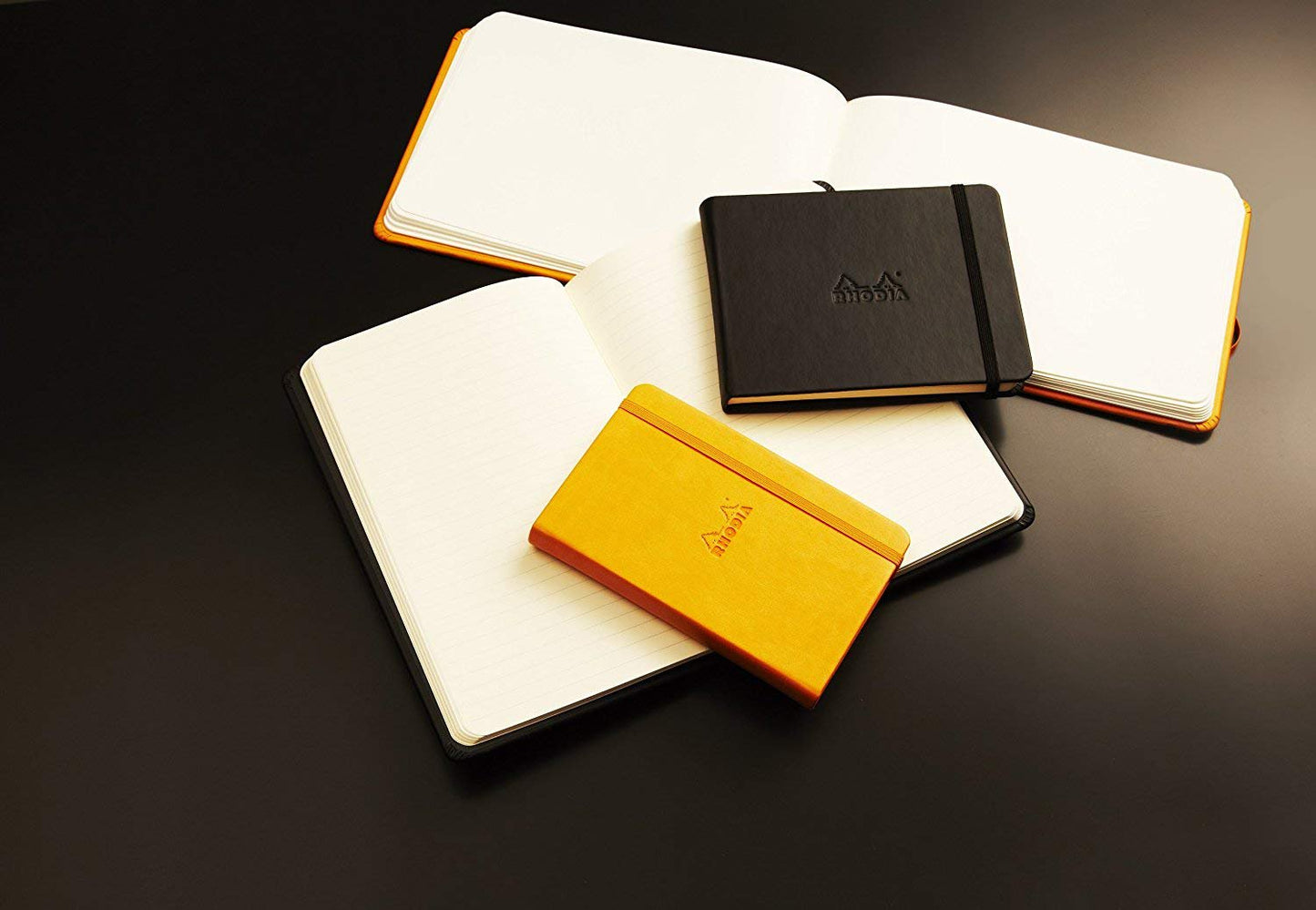 Rhodia Webnotebook, Landscape, A5, Plain - Black