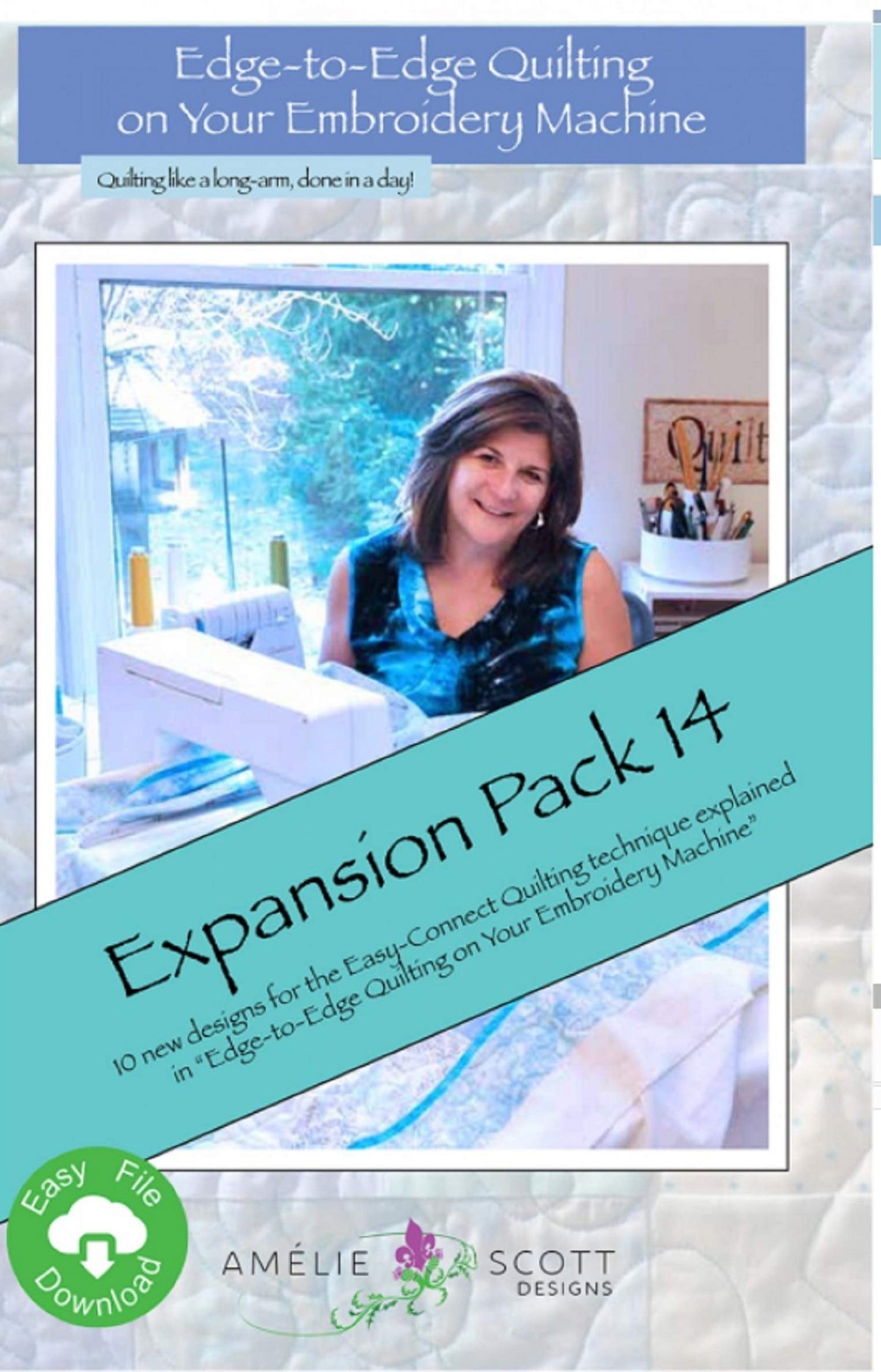 Edge-to-Edge Expansion Pack 14# ASD265 from Amelie Scott Designs in Machine Embroidery