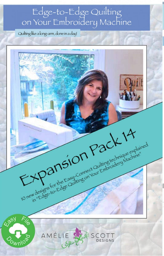 Edge-to-Edge Expansion Pack 14# ASD265 from Amelie Scott Designs in Machine Embroidery