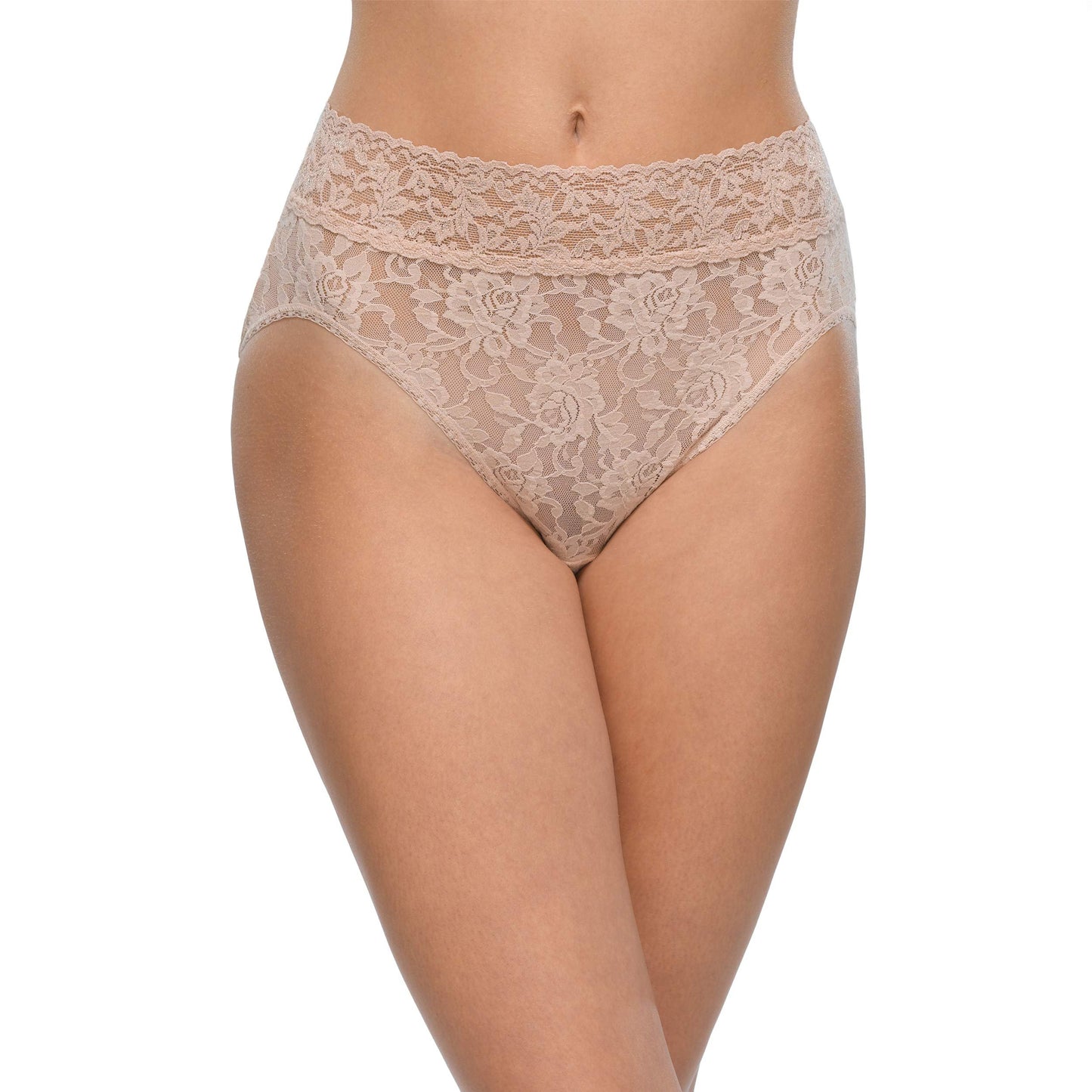 hanky panky, Signature Lace French Brief, Black, X-Large