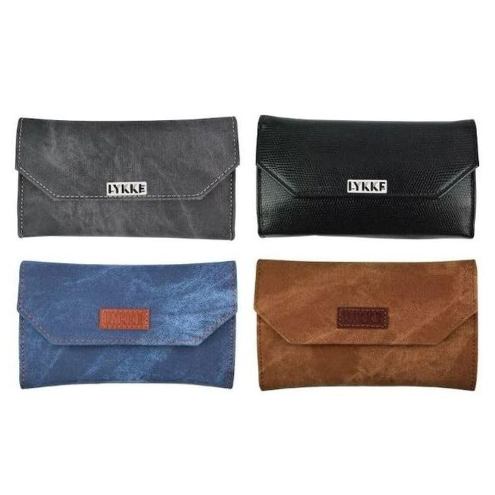 Lykke 3.5" Driftwood Interchangeable Gift Set in Black Faux Leather Pouch