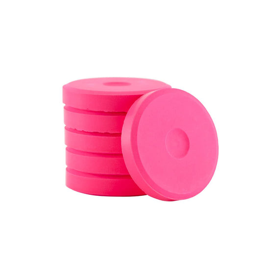 Jack Richeson Mini Pink Fluorescent Tempera Cakes 6 Pack