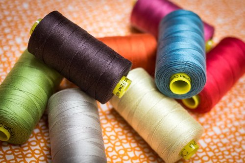 WonderFil Specialty Threads Spagetti, Ecru, 3-ply 100% Long Staple Double-Gassed Egyptian Cotton, 12wt