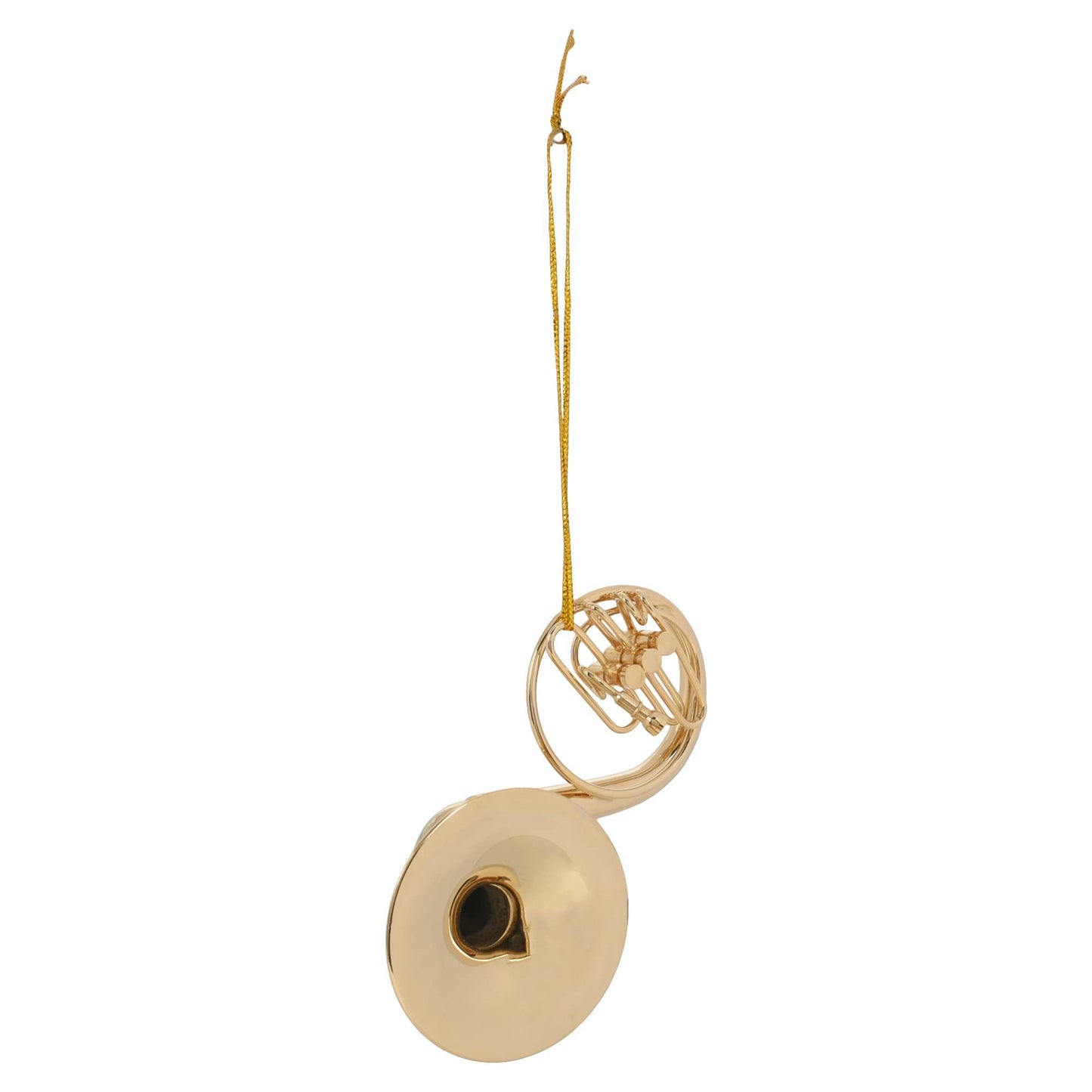 Broadway Gifts Co Gold Tone Sousaphone Instrument 4 inch Brass Hanging Ornament