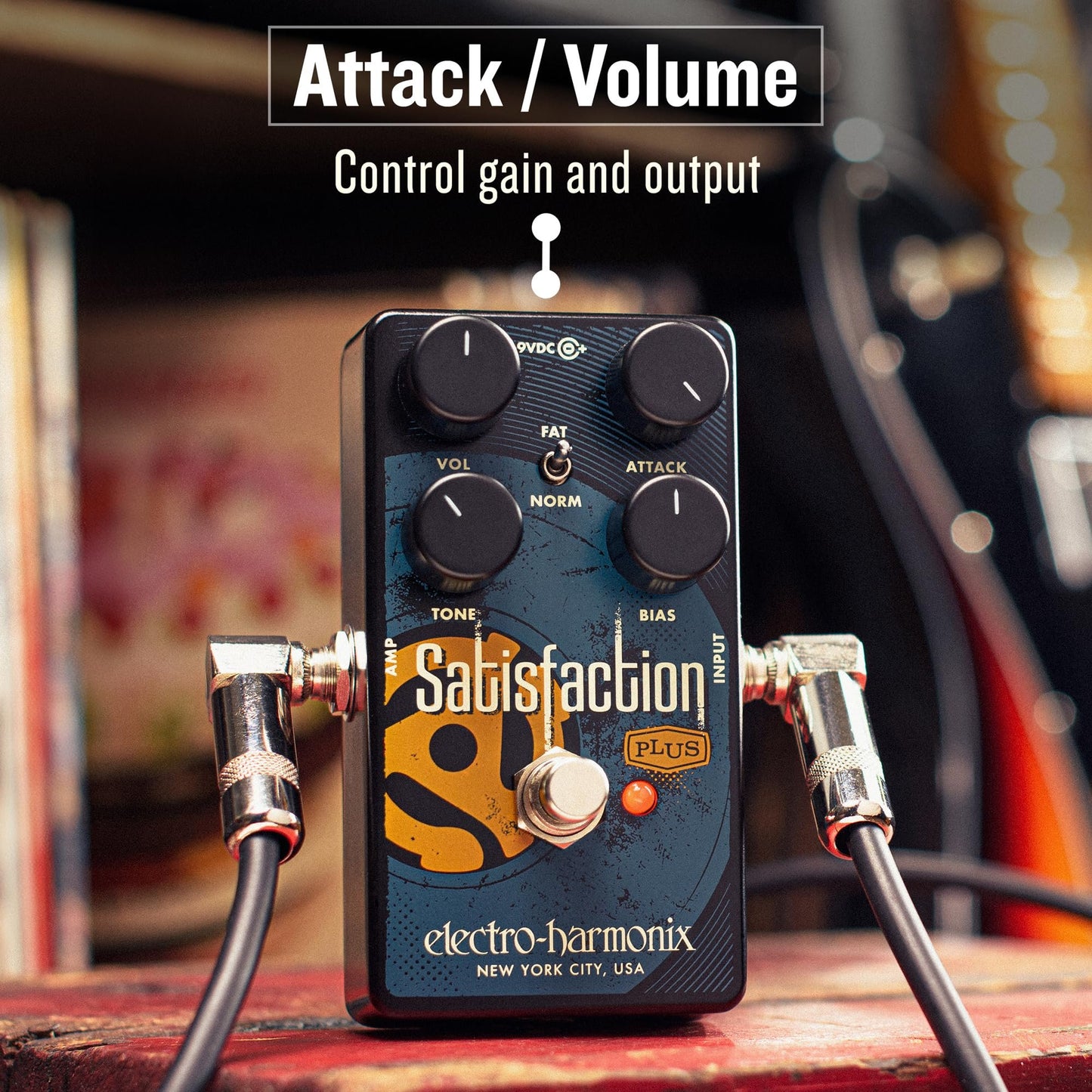Electro-Harmonix Satisfaction Plus Fuzz Pedal