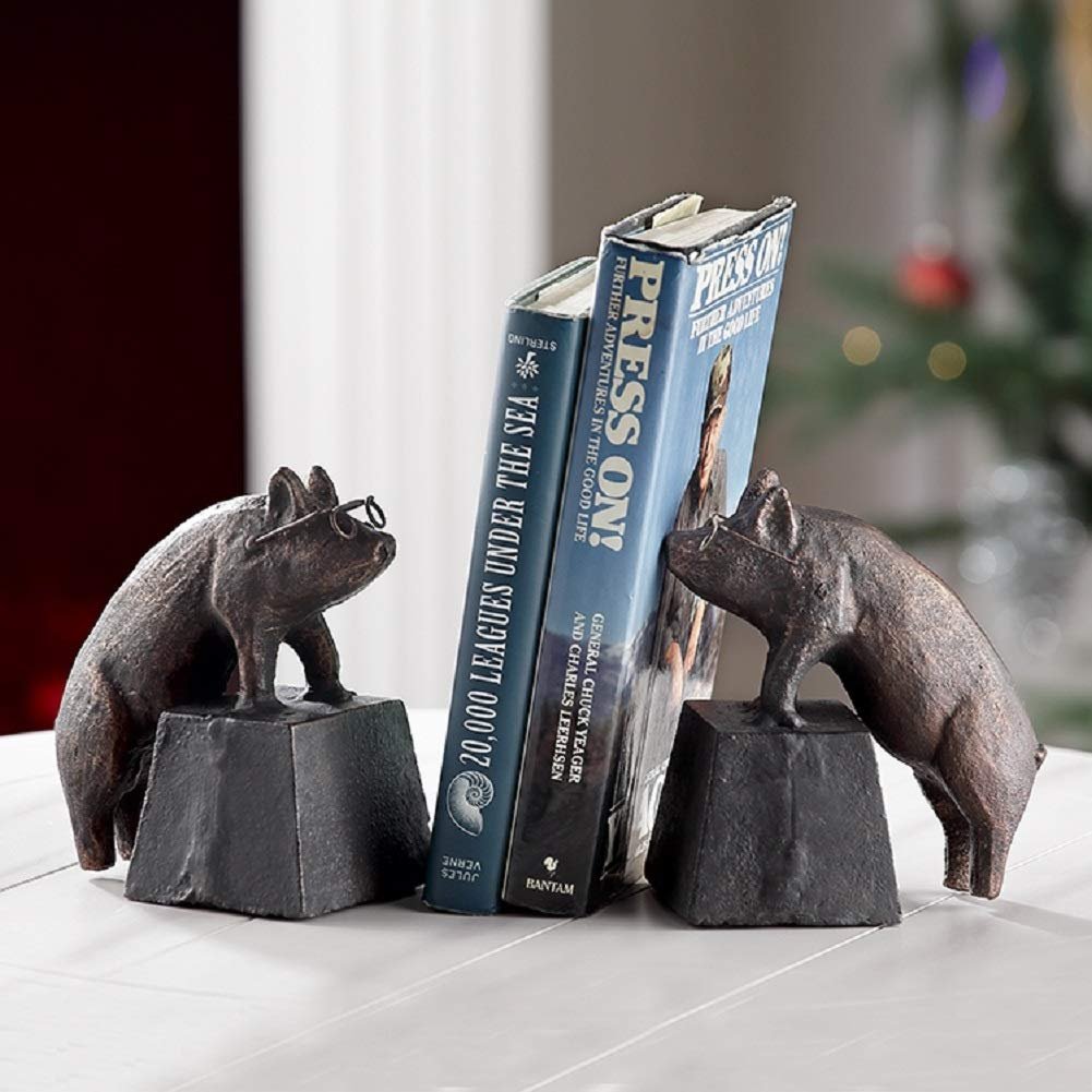 SPI Nearsighted Pigs Bookends