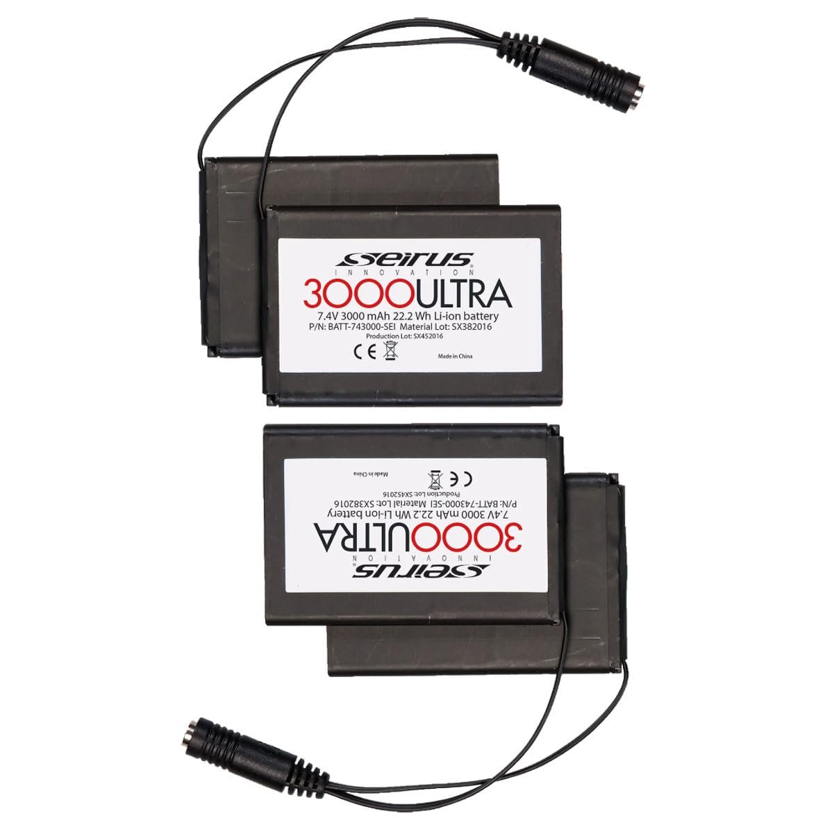 Seirus Heat Touch Battery Set 3000 Ultra