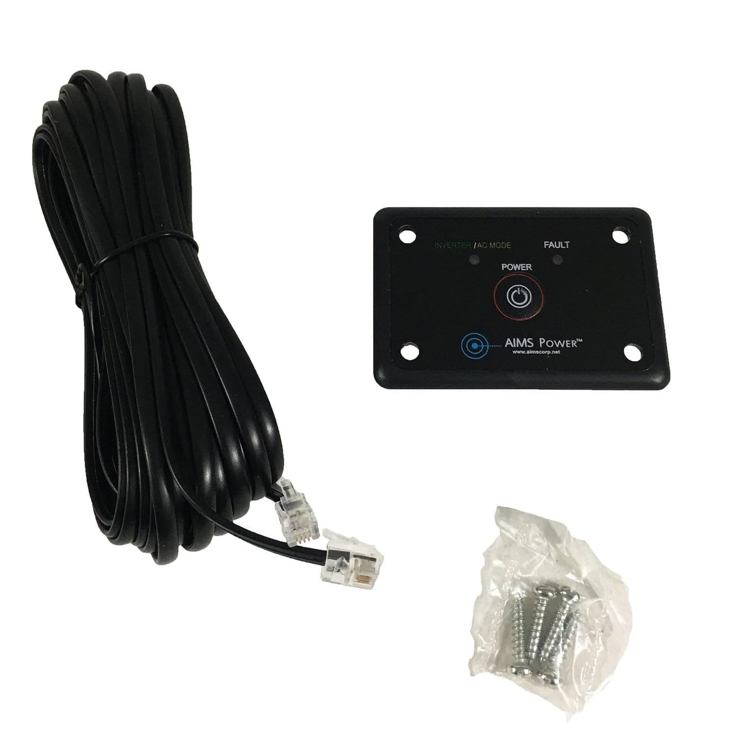 AIMS Power REMOTEHF Flush Mount Power Inverter Remote On-Off Switch