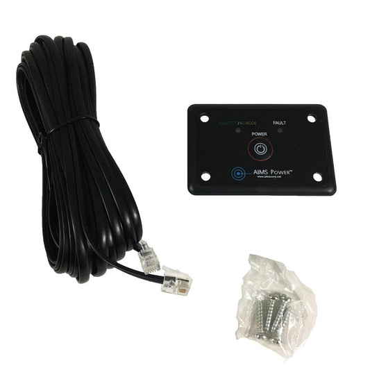AIMS Power REMOTEHF Flush Mount Power Inverter Remote On-Off Switch