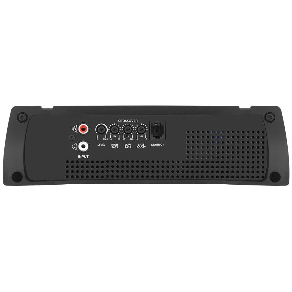 Taramps HD 3000 4 Ohms White 1 Channel Amplifier 3000 Watts RMS Digital, Crossover, Low/High Pass, Bass Boost, Gain Control, Car Audio System, Monoblock Full Range, LED Monitor Indicator, HD 3k