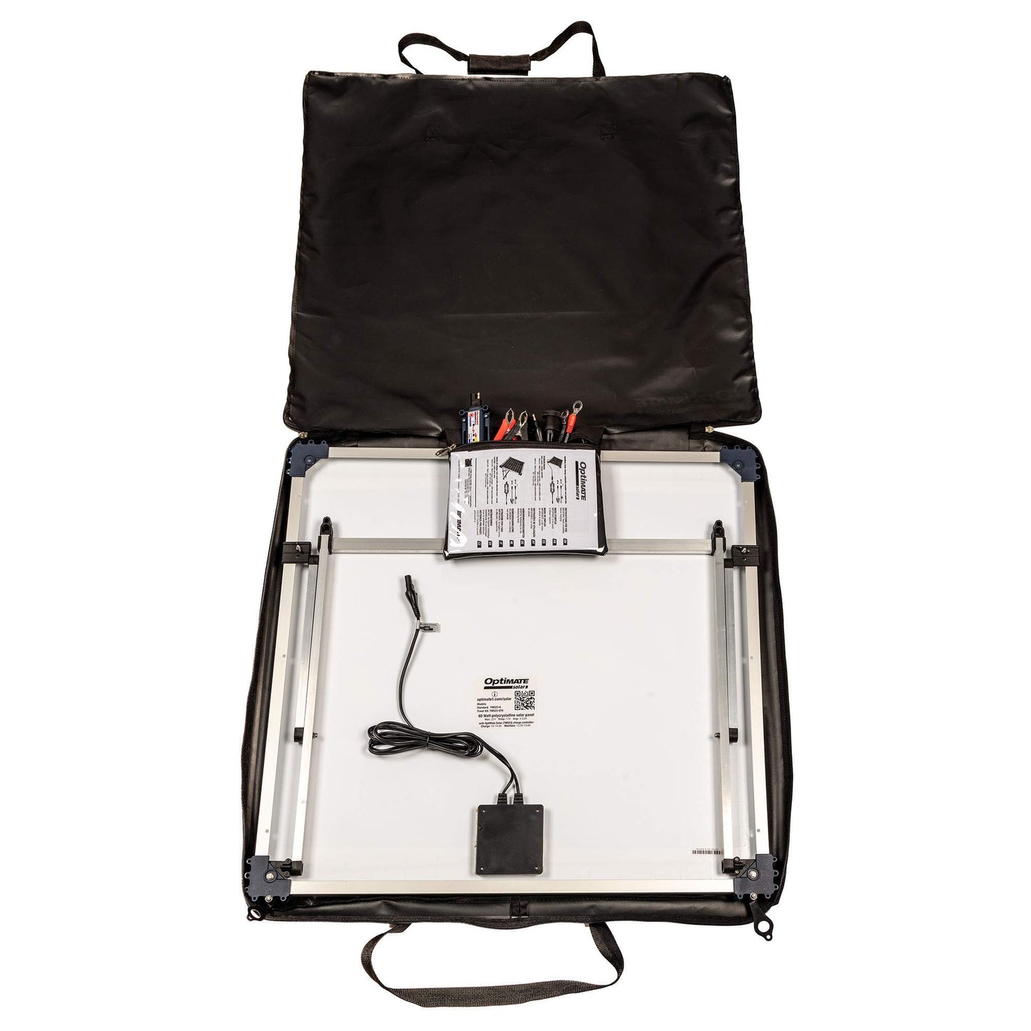 Optimate Solar Duo 40W, TM522-D4, 6-Step 12V / 12.8V 3.3A Weatherproof Solar Battery Saving Charger & maintainer