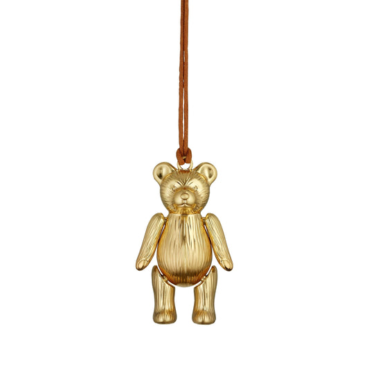 Waterford Christmas Teddy Golden Ornament