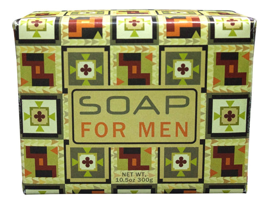 Greenwich Bay Soap Bar for Men, Shea Butter Moisturizing Bar, Men Natural Bath Soap (10.5 Oz - 1 Bar)