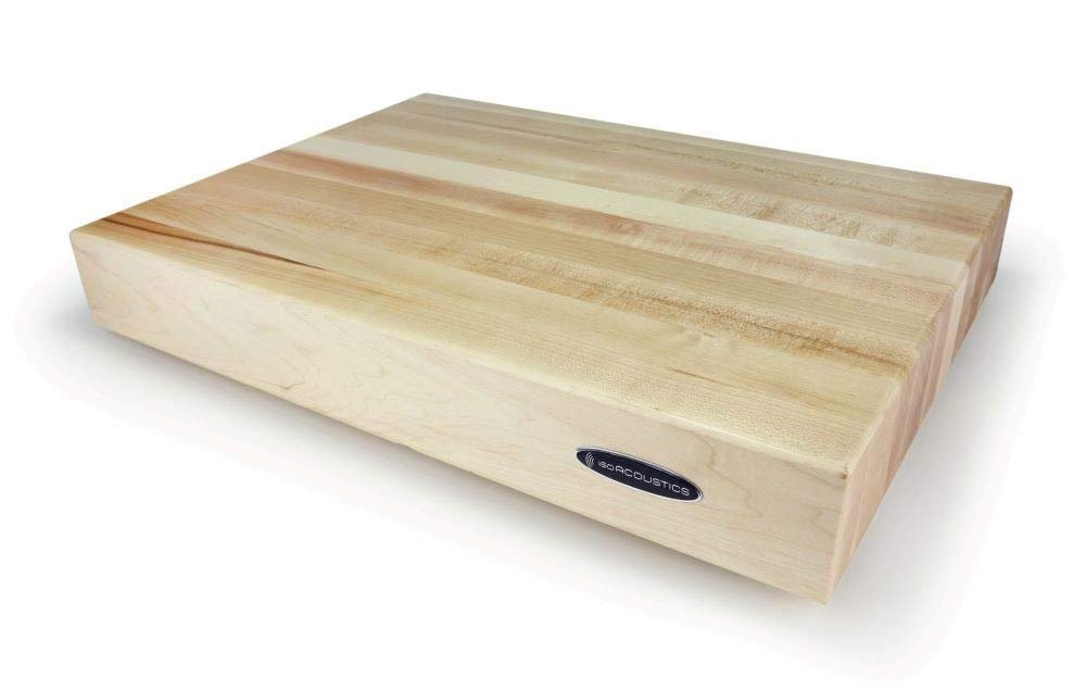 IsoAcoustics DELOS Turntable Isolation Butcher Block