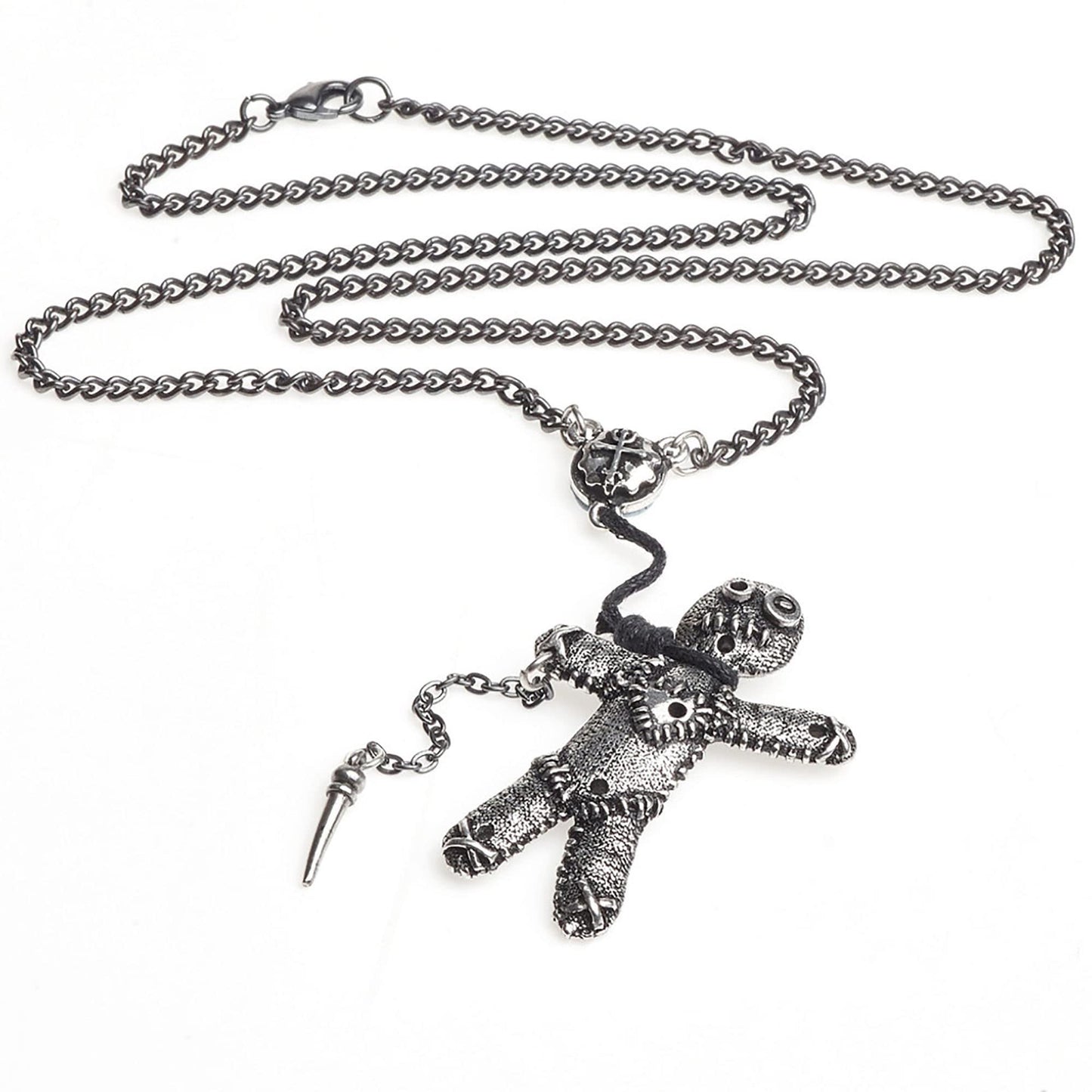 Alchemy Gothic Voodoo Doll Pendant