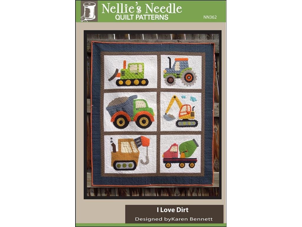 Nellie's Needle Love Dirt Quilt Ptrn