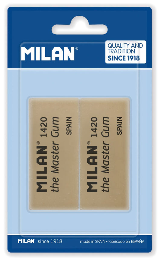Milan bmm10314 – Pack of 2 Erasers