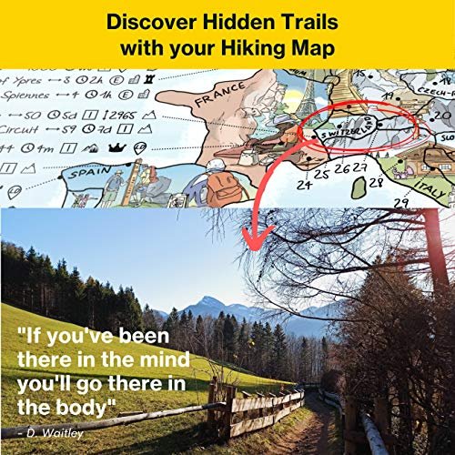 Awesome Maps Hiking Map Surf Accessory One Size Multi
