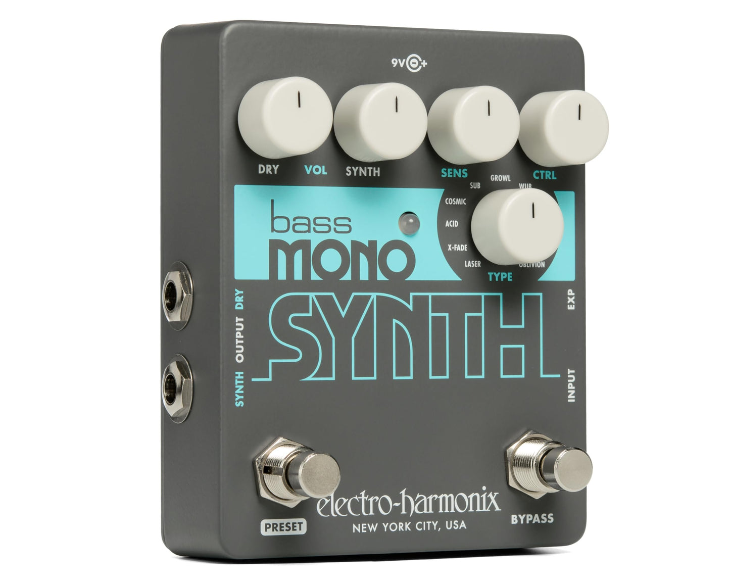 Electro-Harmonix Bass Mono Synth Bass Synthesizer Pedal