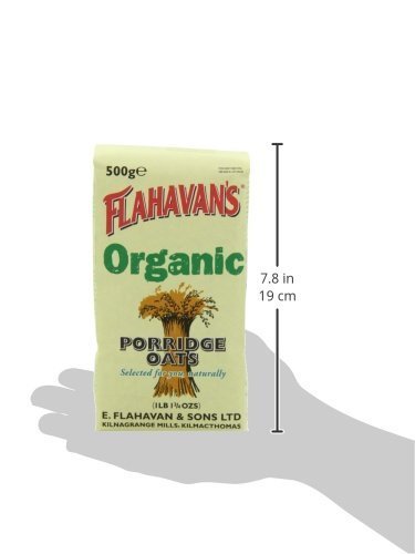 FLAHAVAN'S Organic Irish Porridge Oats, 500 gr