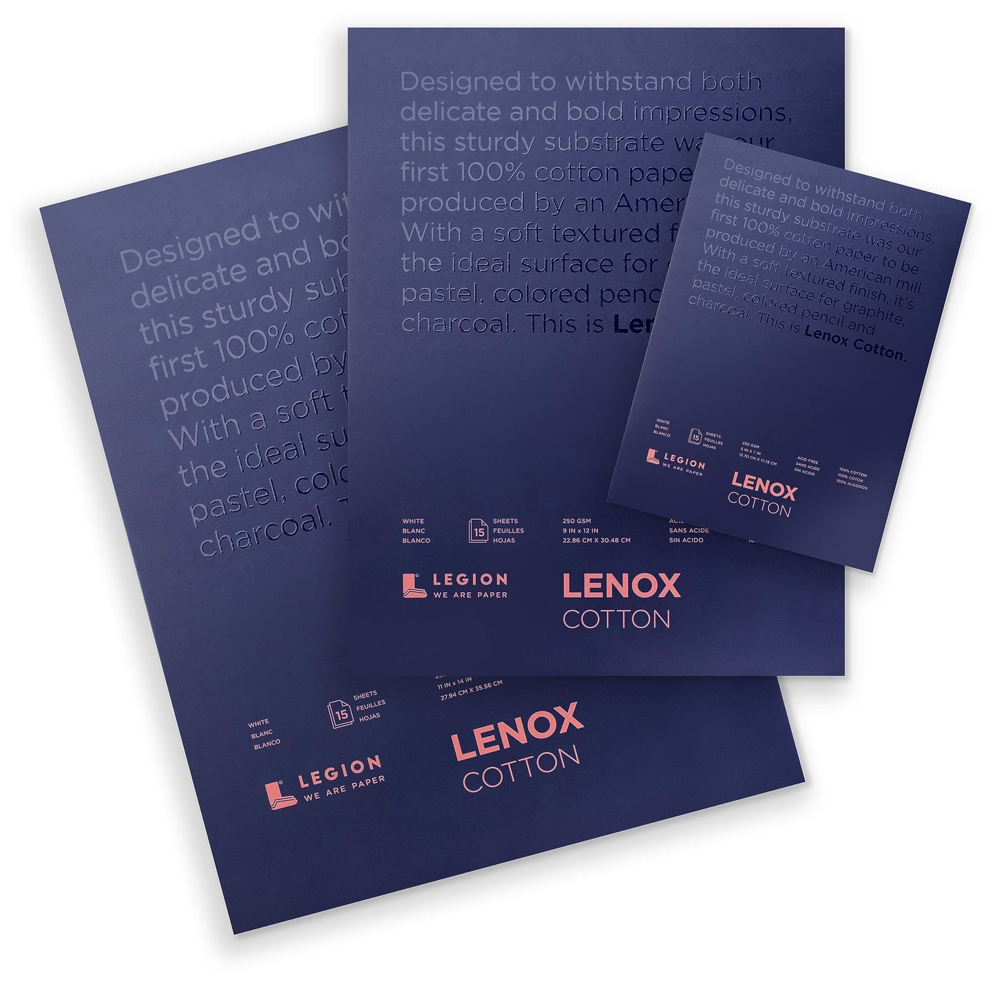 Lenox Paper Pad 9"X12" 15 Sheets/Pkg
