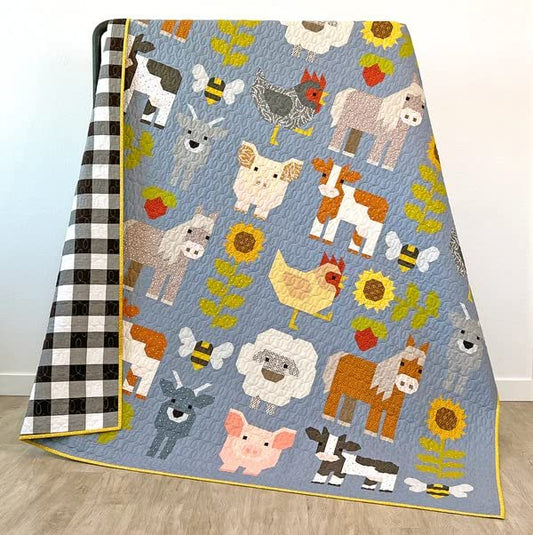 Elizabeth Hartman Fab Farm Pattern, Multi
