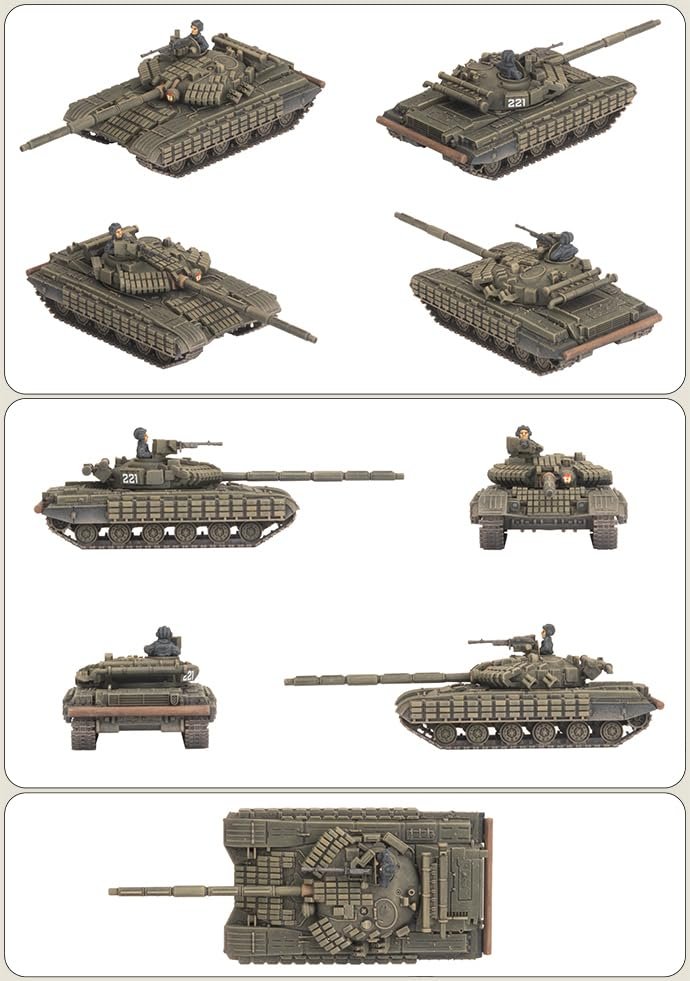 Team Yankee World War III Soviet T-64 Tank Company