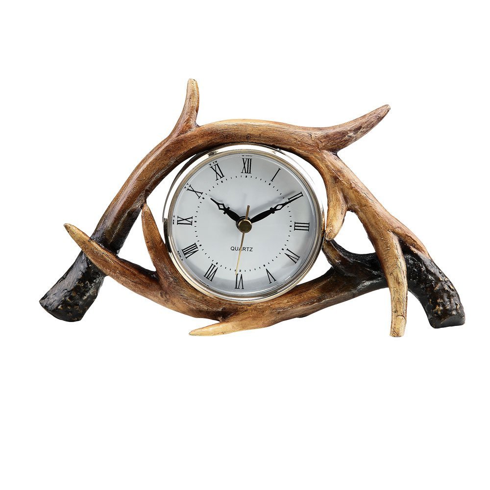SPI Home Antler Table Clock